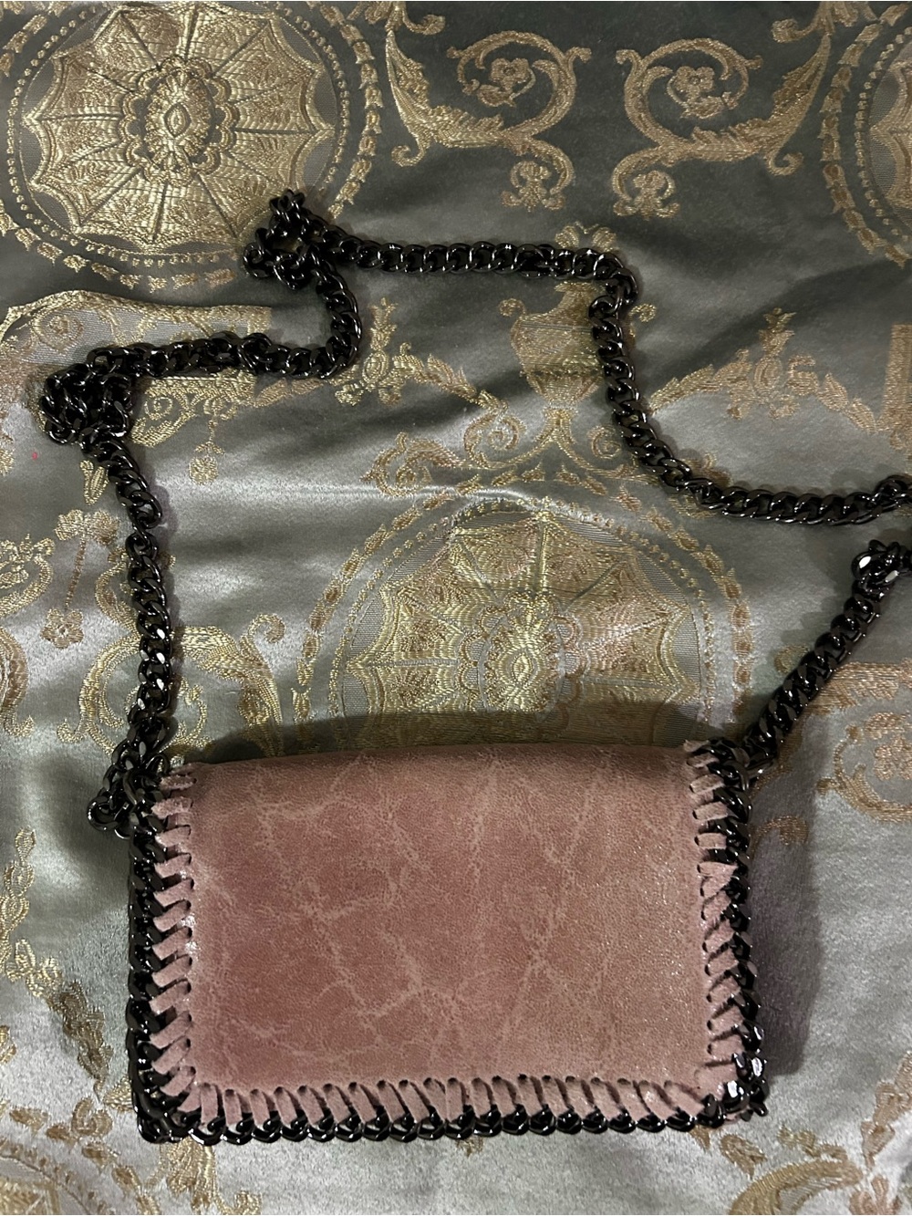 🇮🇹 Dusty Rose Leather Purse from Rome, Italy